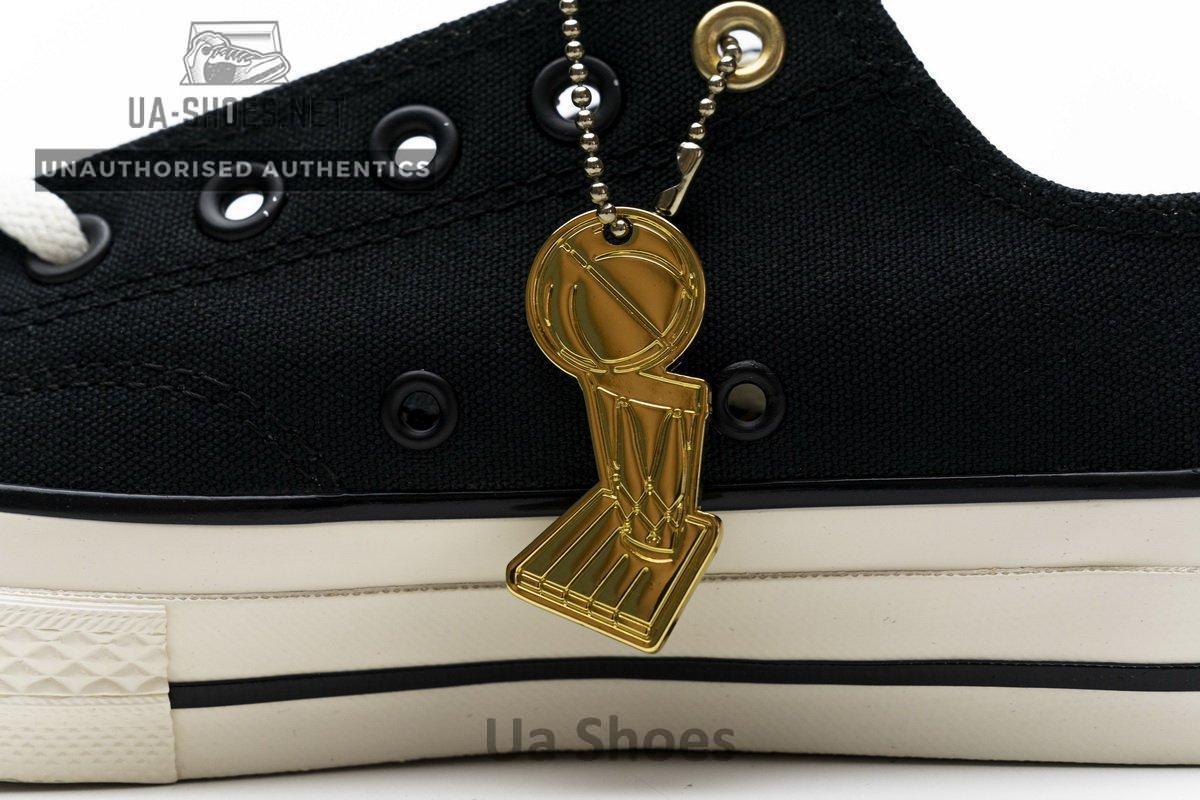 161408C Converse Chuck Taylor All-Star Ox Think 16 Black White - Image 3