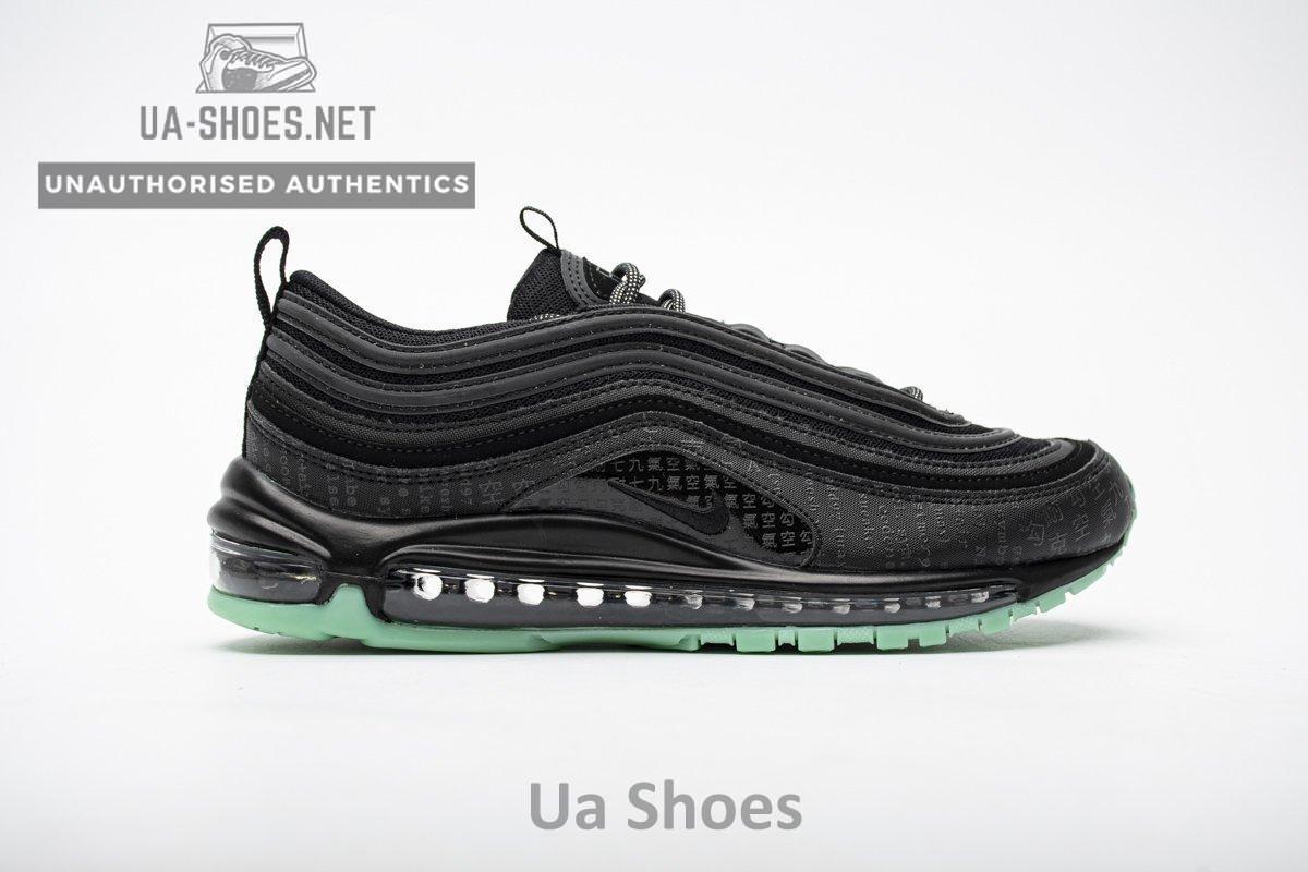 921826-017 Nike Air Max 97 Black Green Glow - Image 8