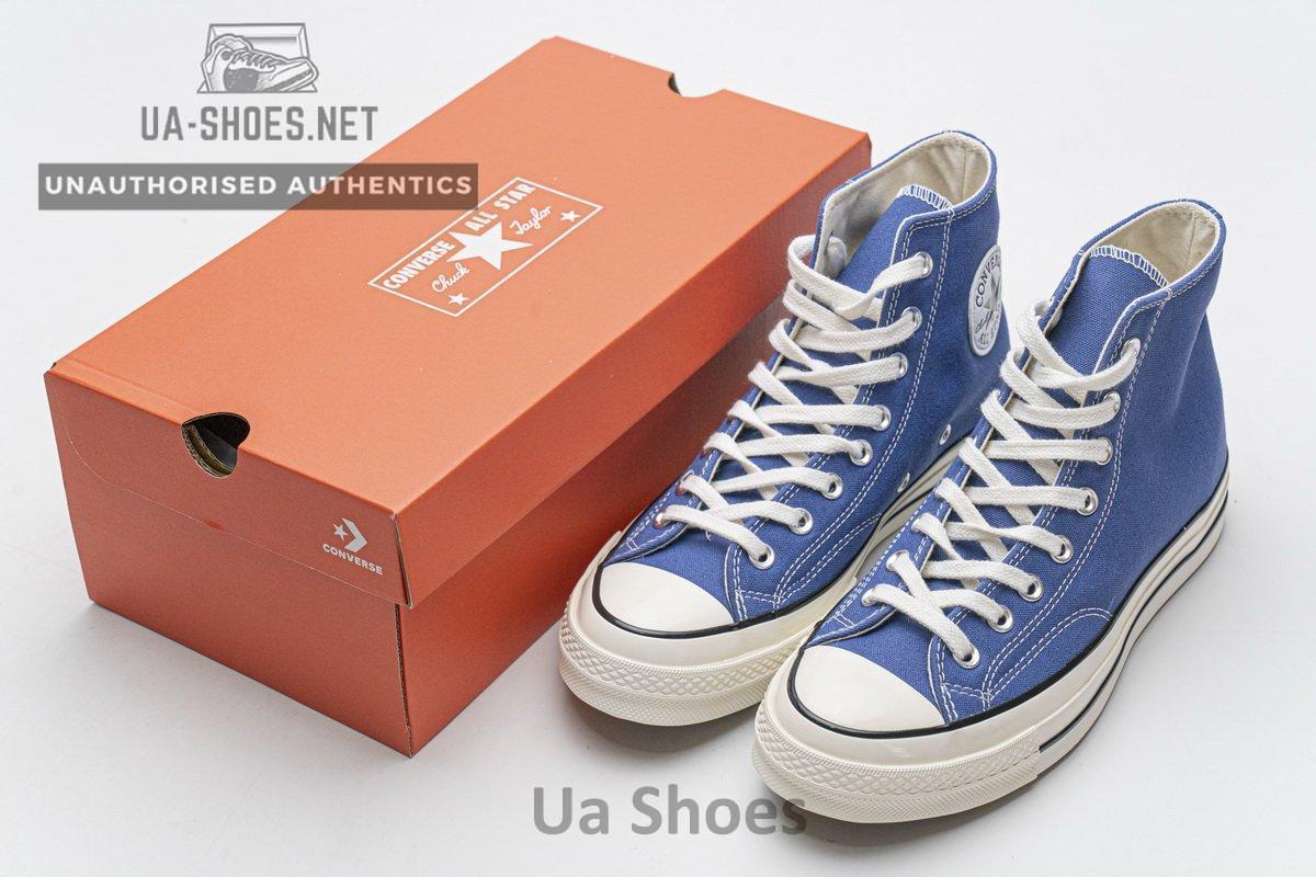 162055C Converse Chuck 70 HI True Navy Black Egret - Image 3