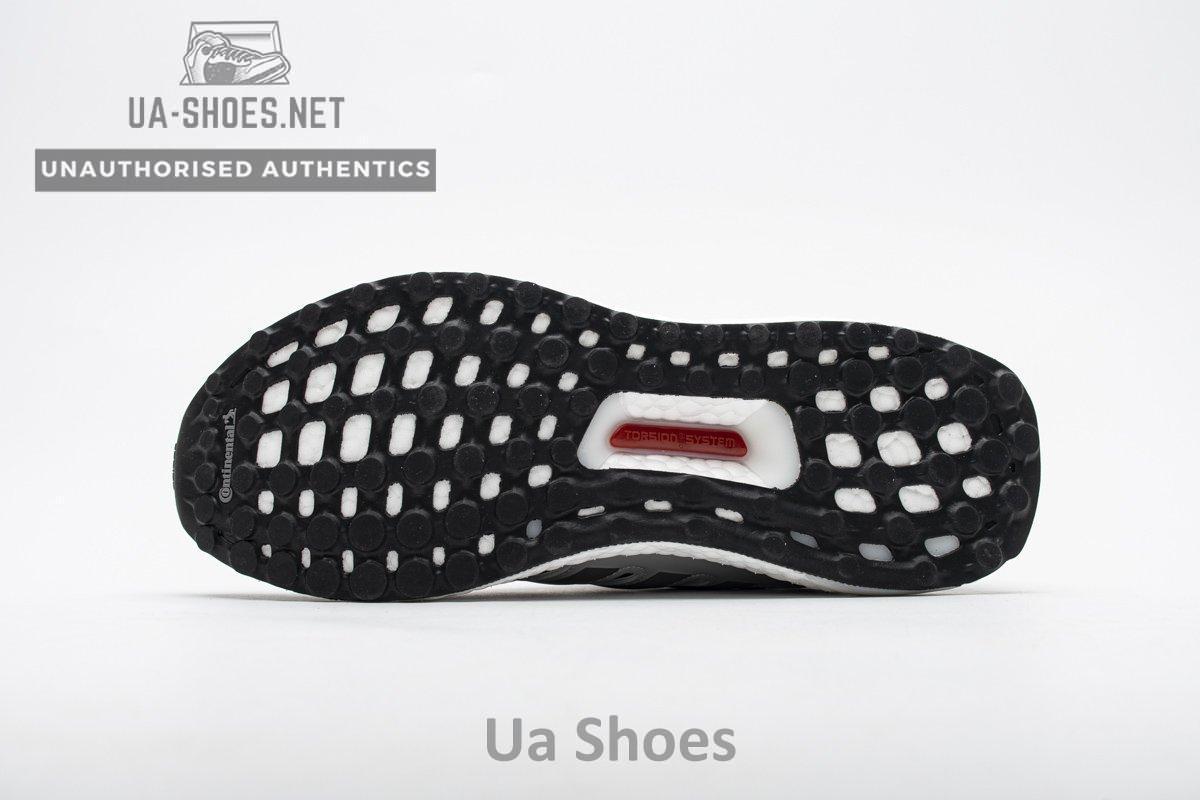 EF0724 adidas Ultra Boost S&L Black Grey Power Red Real Boost - Image 6