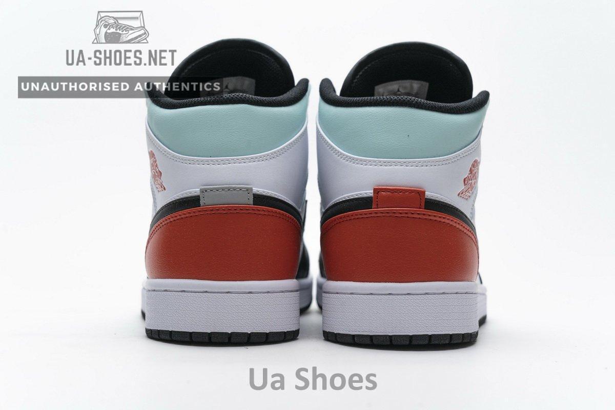 BQ6931-100 Air Jordan 1 Mid GS Black Toe - Image 7