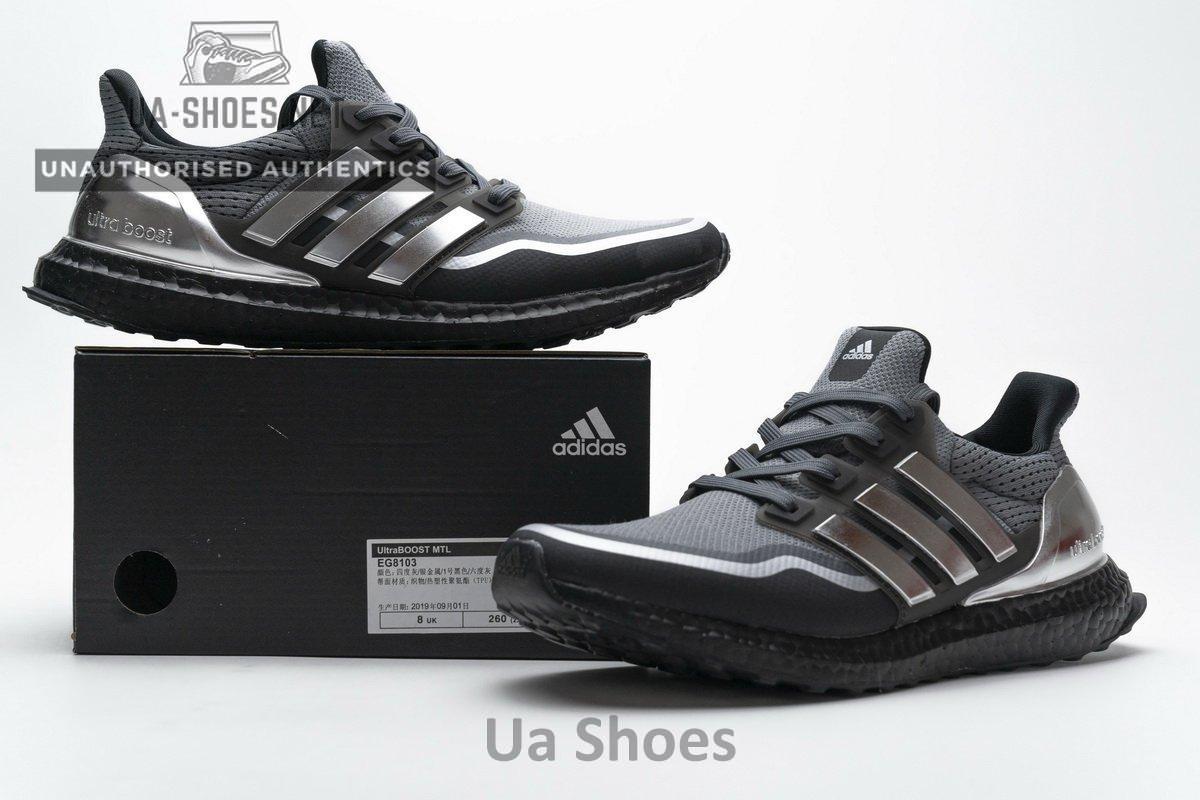 EG8103 adidas Ultra Boost Grey Silver - Image 2
