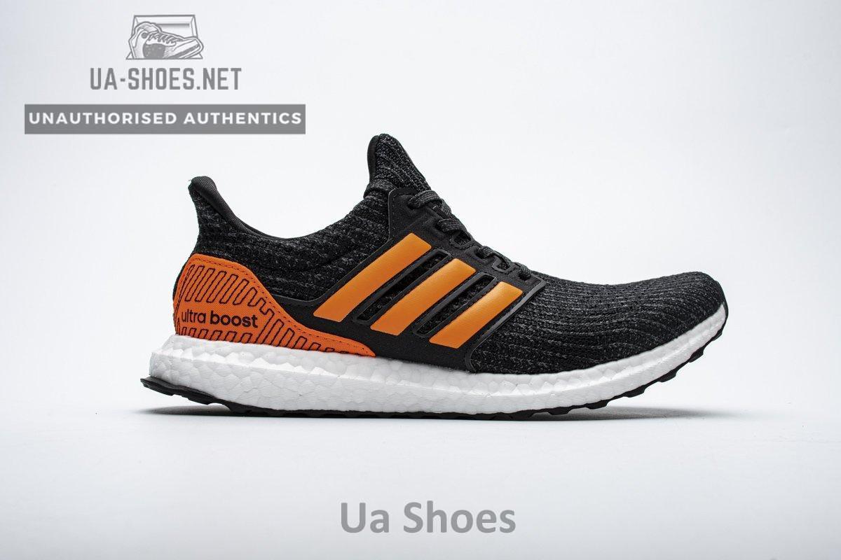 Ultra Boost 4.0 “Core Black/Solar Orange”EH1423 - Image 2