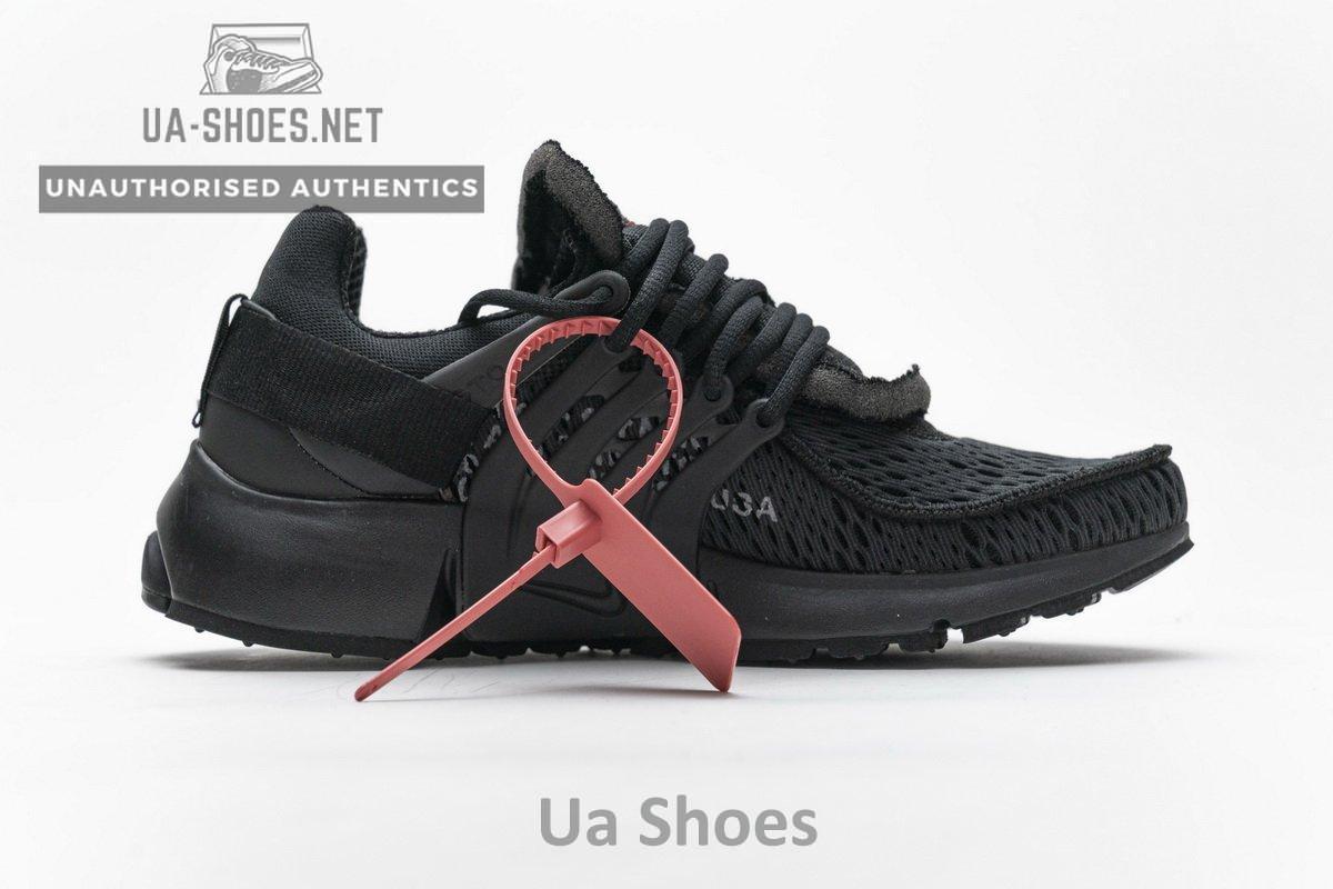 AA3830-002 OFF-WHITE x Nike Air Presto Black - Image 9
