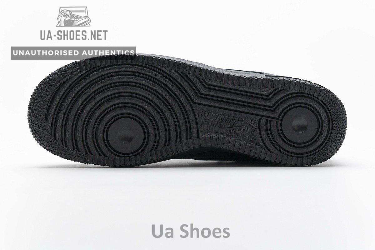 CU9225-001 Supreme x Nike Air Force 1 Low Black - Image 9