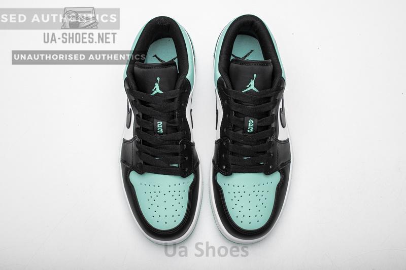 Air Jordan 1 Low Emerald Toe 553558-117 - Image 3