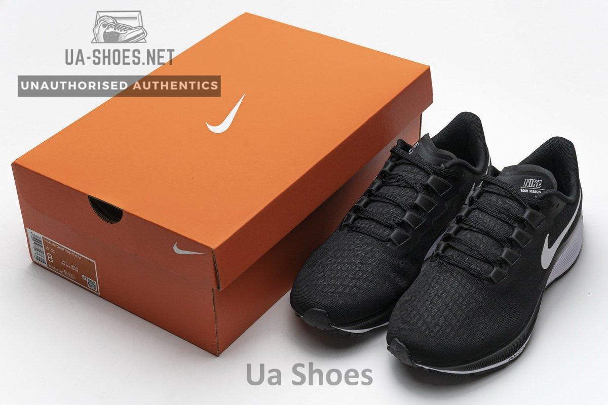 BQ9646-002 Nike Air Zoom Pegasus 37 Black White - Image 3