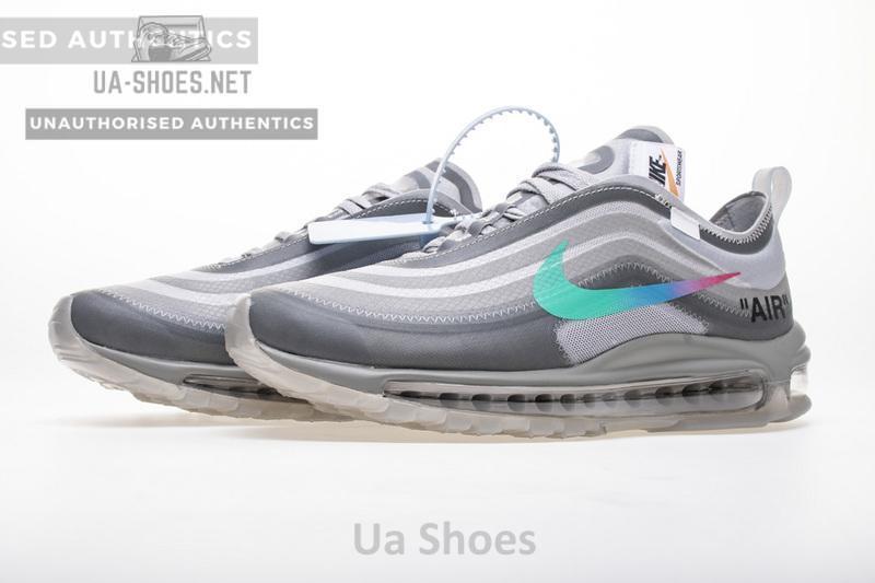 OFF WHITE X Nike Air Max 97 “Wolf Grey Menta” AJ4585-012 - Image 10