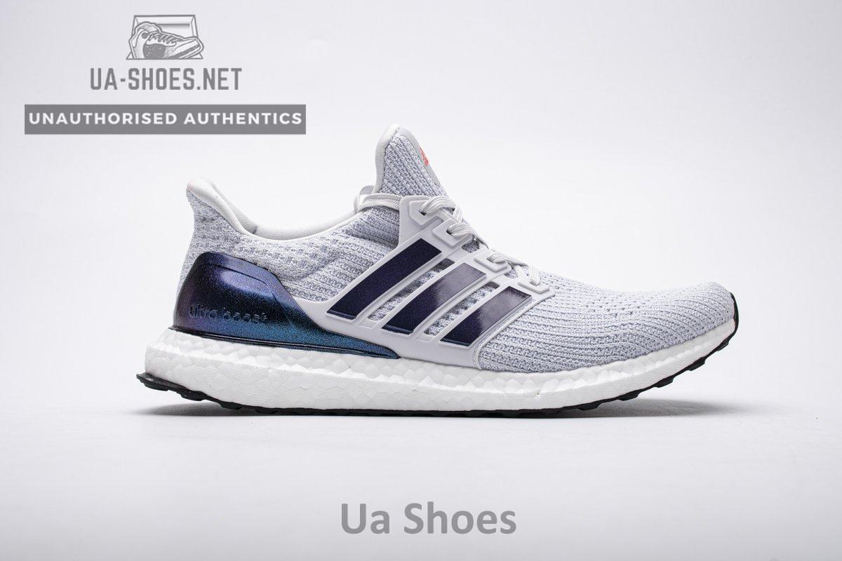 FW5693 adidas Ultra Boost 4.0 White Grey Real Boost - Image 2