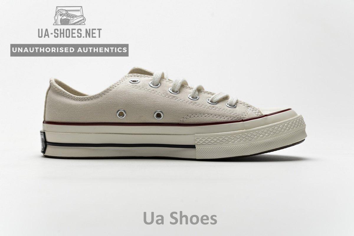 162062C Converse Chuck 70 OX Parchment Garnet Egret - Image 8