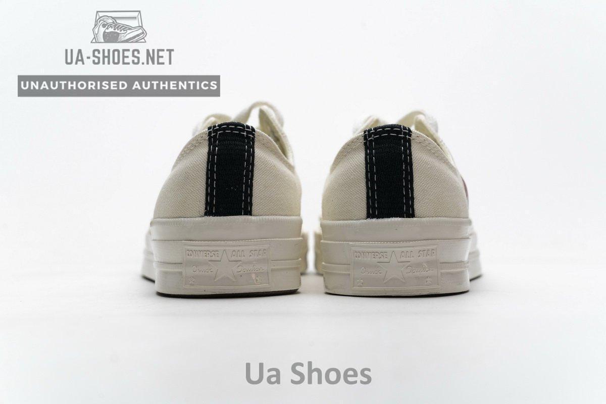 150207C CDG Play x Converse Chuck Taylor All Star 70 OX - Image 7