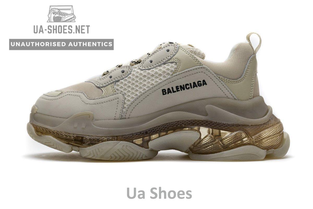 544351 W09O1 2178 Balenciaga Triple S Champagne