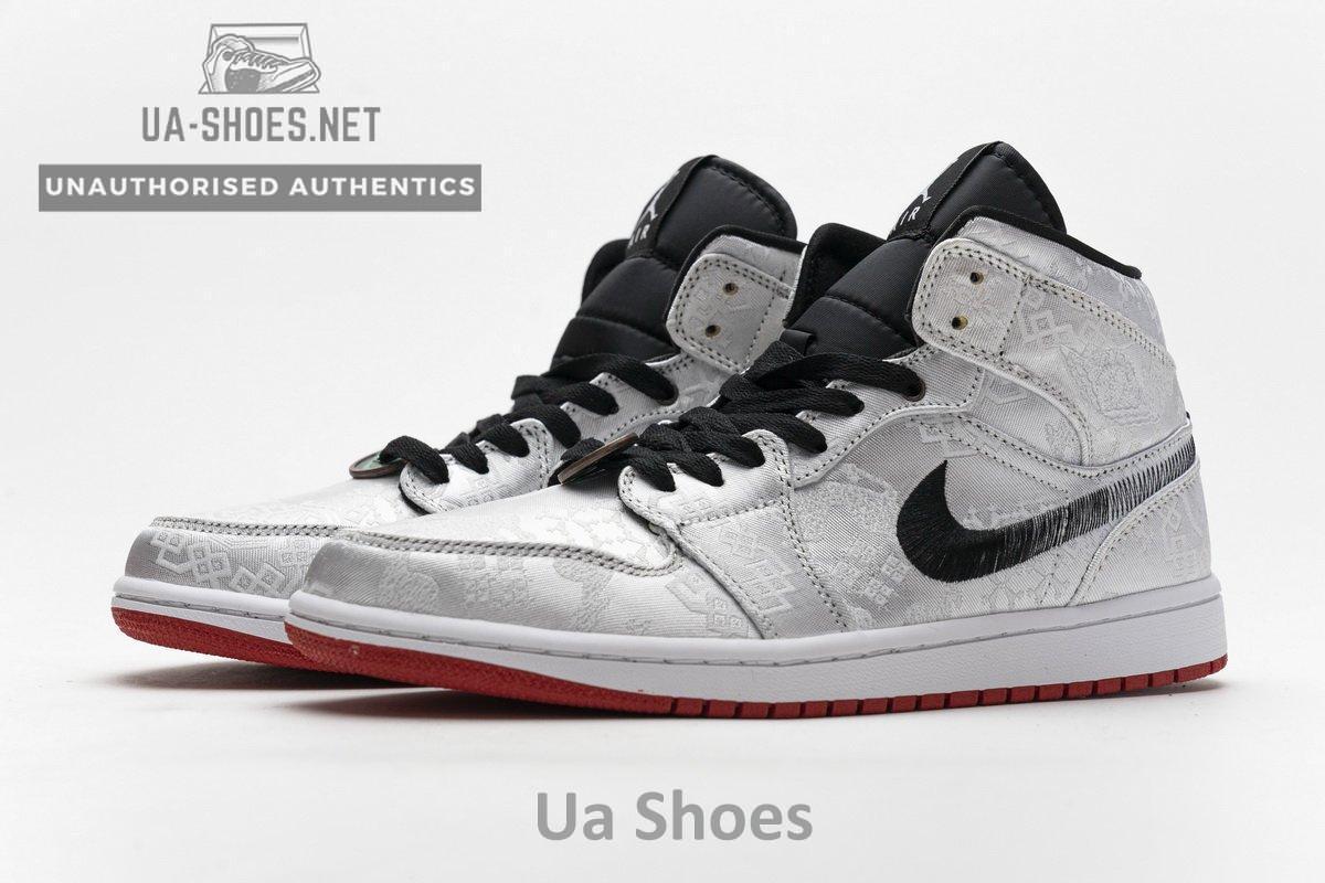 CU2804-100 Edison Chen x Air Jordan 1 Mid Fearless - Image 8