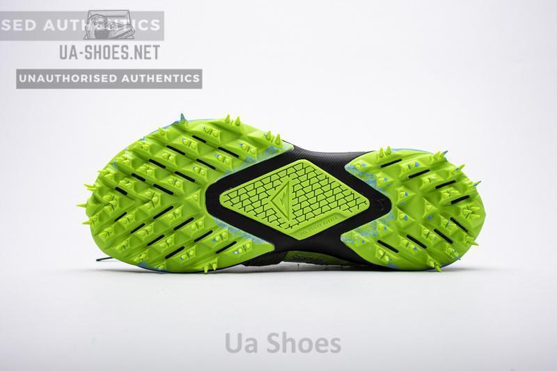 OFF WHITE X Nike Zoom Terra Kiger 5 White Electric Green CD8179-300 - Image 4