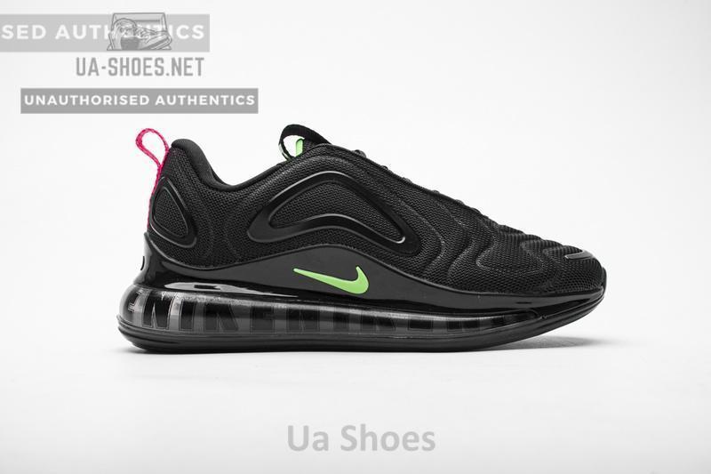 CQ4614-001 Air Max 720 Black Hyper Pink Scream Green - Image 6