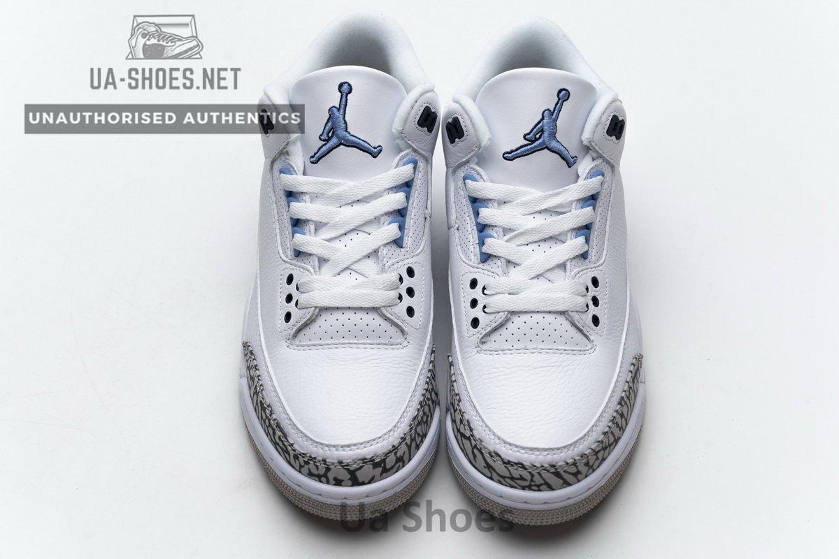 CT8532-104 Air Jordan 3 'UNC' - Image 4