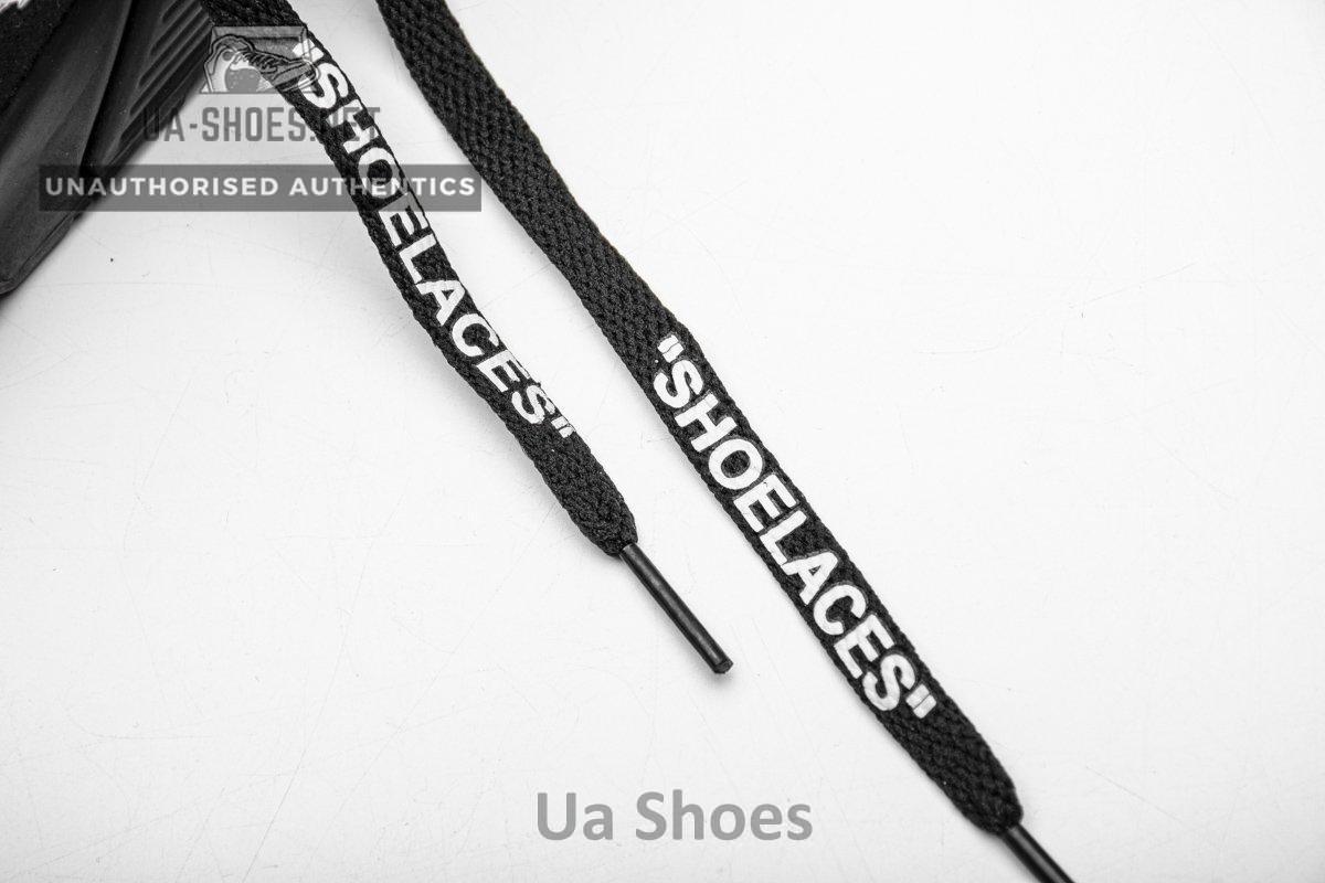 AA7293-001 Off-White x Nike Air Max 90 “All Black” - Image 9