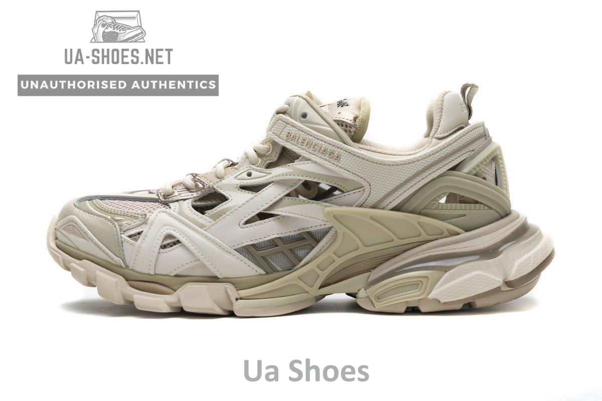 570391 W2GN1 9029 Blenciaga Track 2 Sneaker Khaki - Image 8