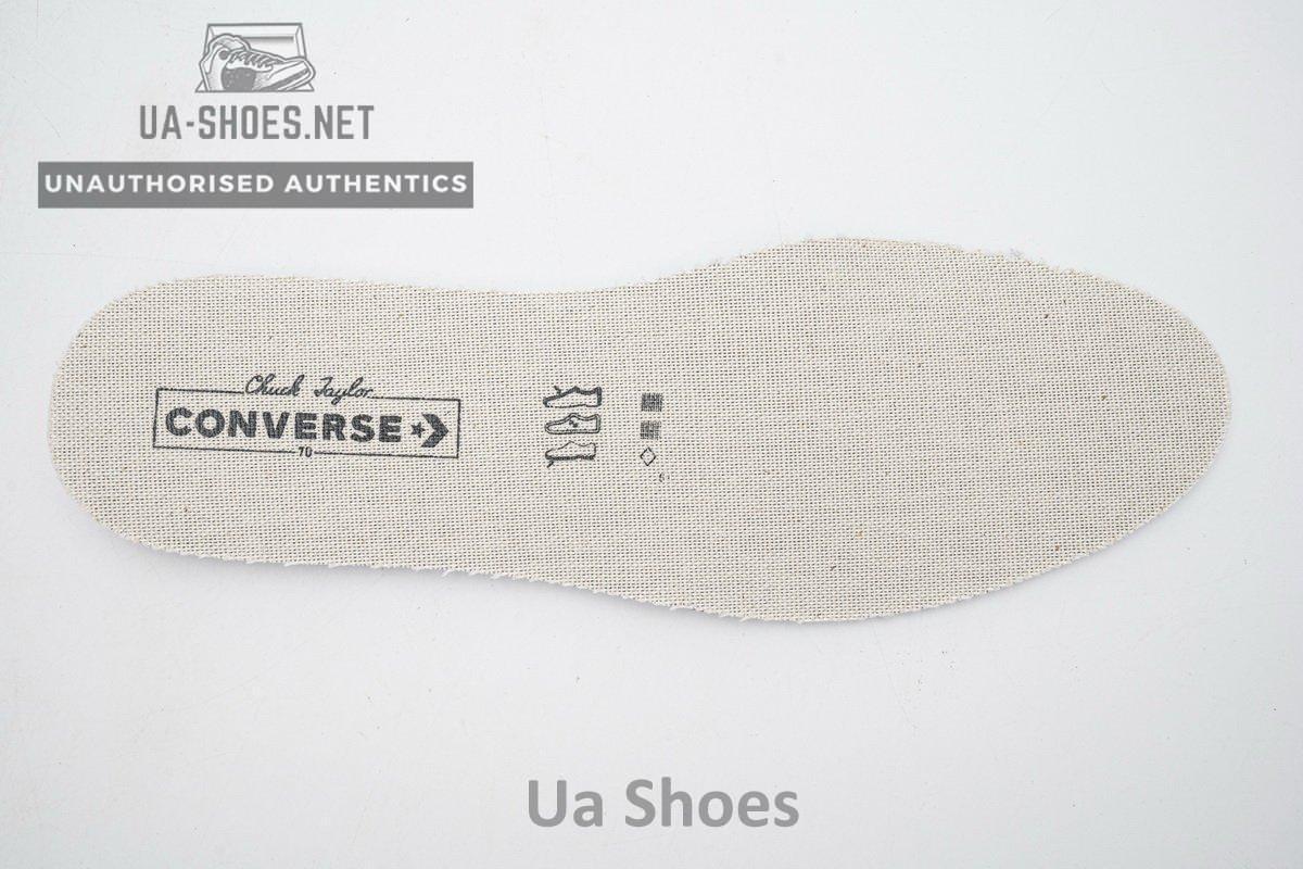 162055C Converse Chuck 70 HI True Navy Black Egret - Image 11