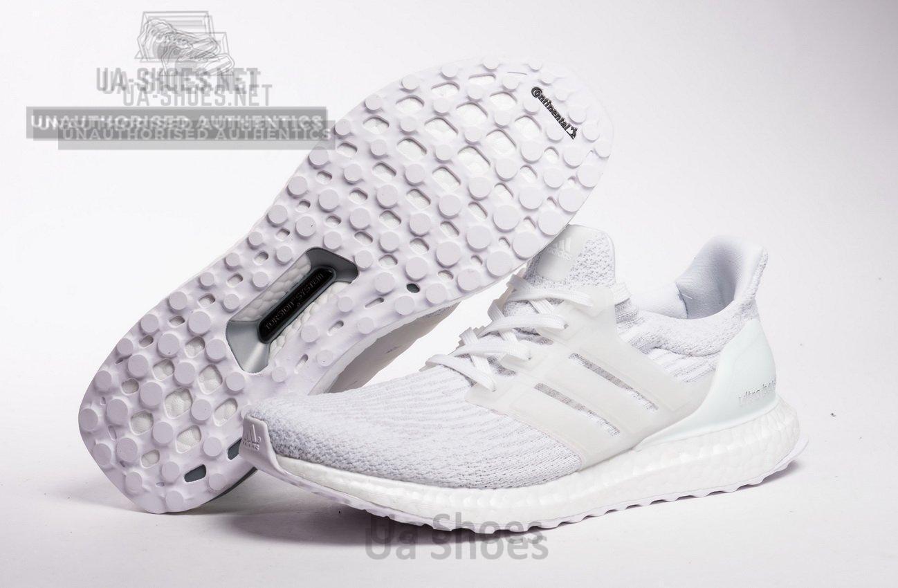 Adidas Ultra Boost 3.0 “Triple White” Real Boost BA8841 - Image 4