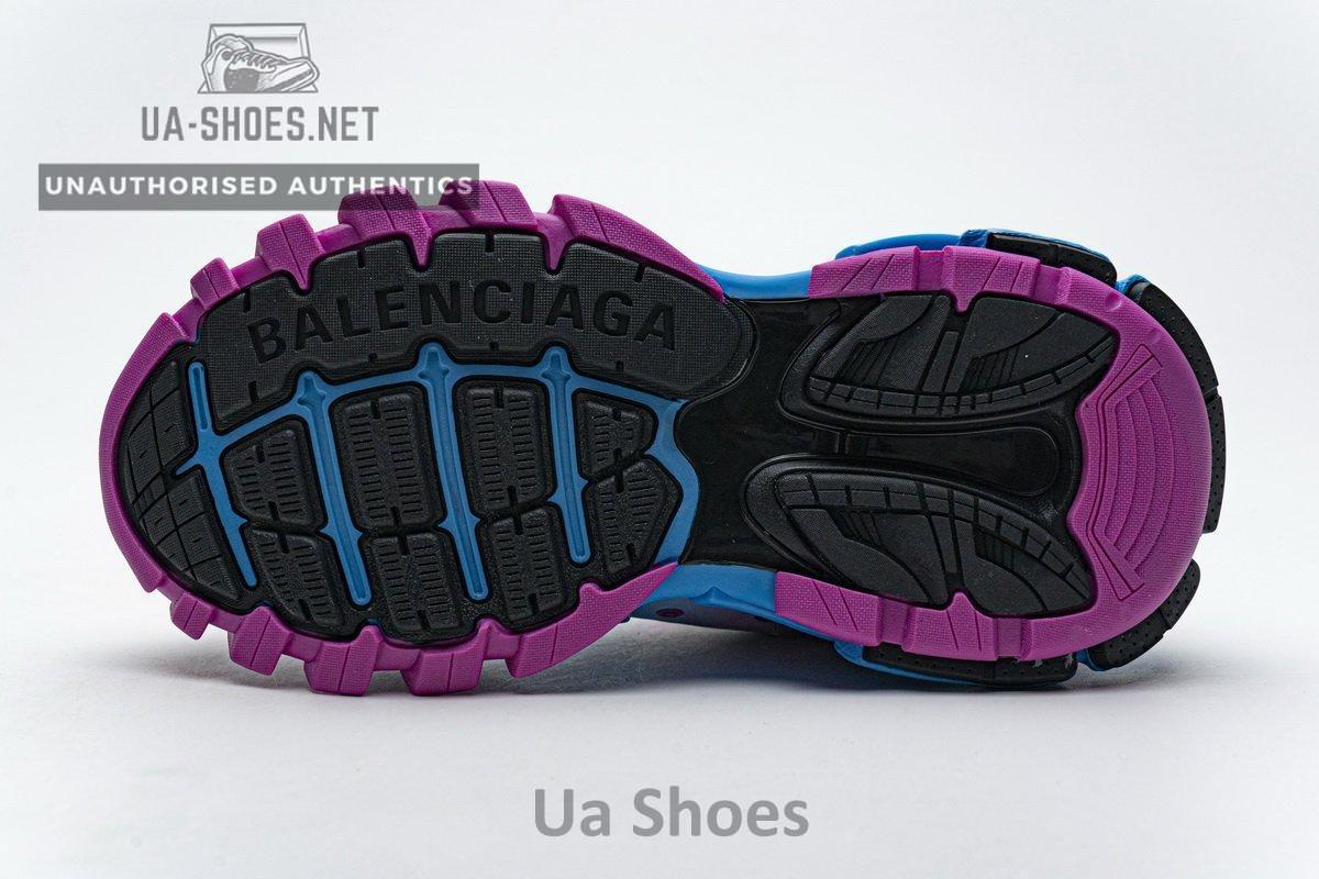 542436 W1GC1 4051 Balenciaga Tess S.Blue Pink Silver - Image 11