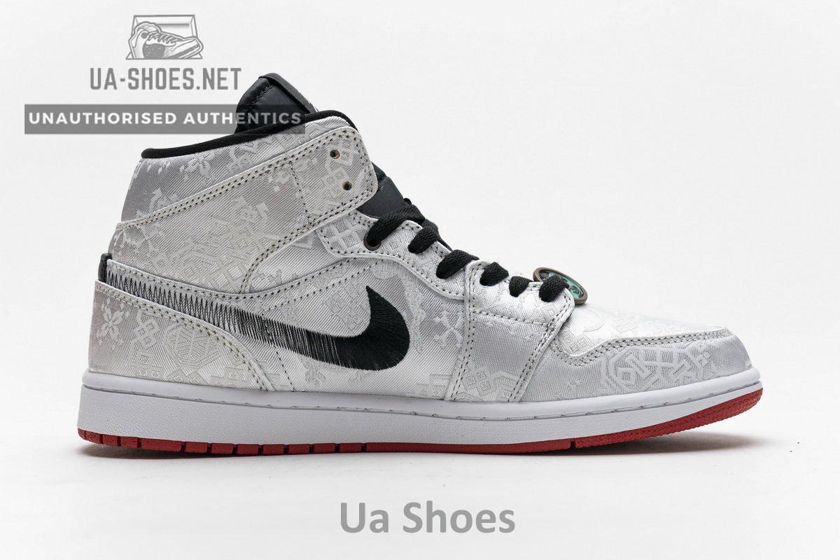 CU2804-100 Edison Chen x Air Jordan 1 Mid Fearless - Image 12