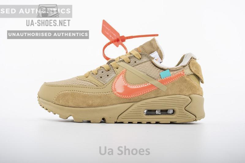 OFF-WHITE x Nike Air Max 90 “Desert Ore” Release Date AA7293-200 - Image 6