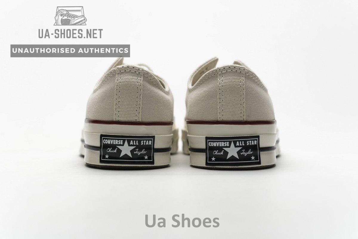 162062C Converse Chuck 70 OX Parchment Garnet Egret - Image 7