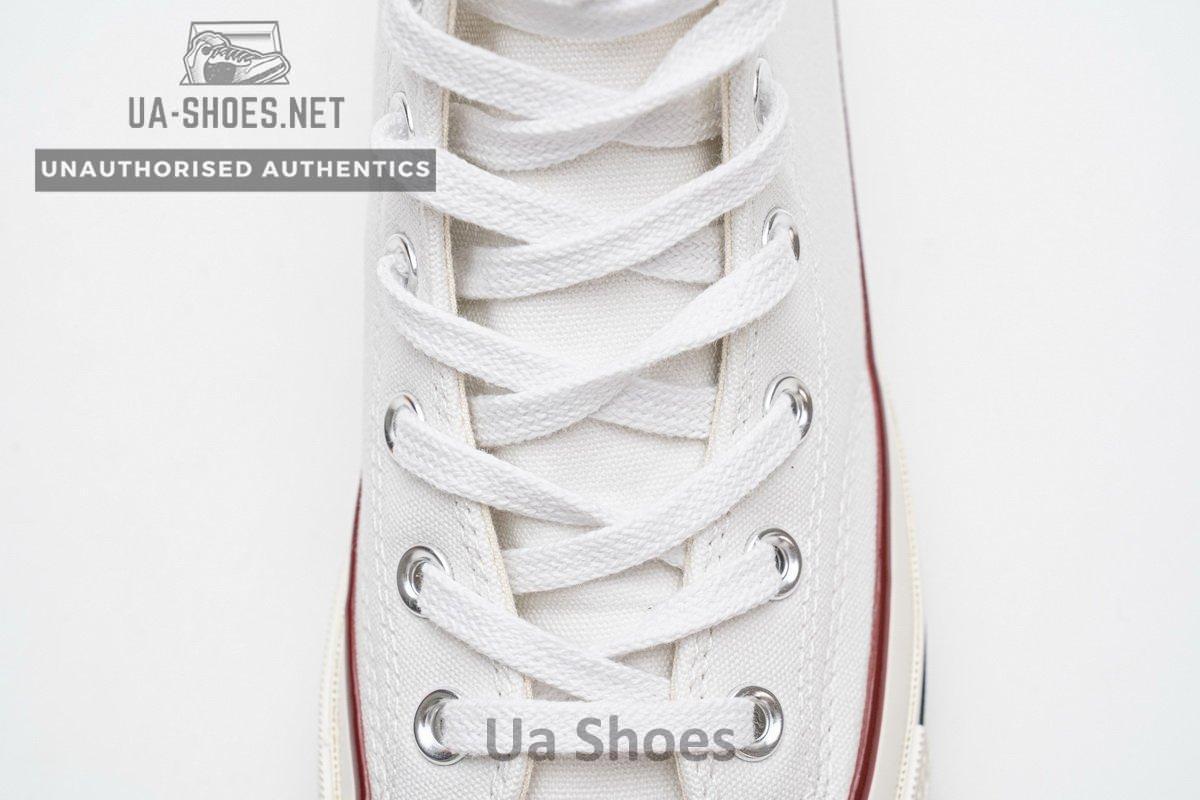 162056C Converse Chuck 70 HI White Garnet Egret - Image 10