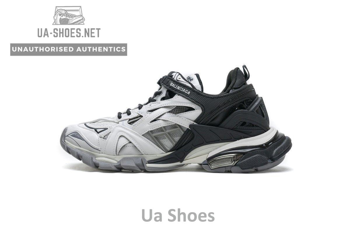 570391 W2GN3 1090 Blenciaga Track 2 Sneaker Black White