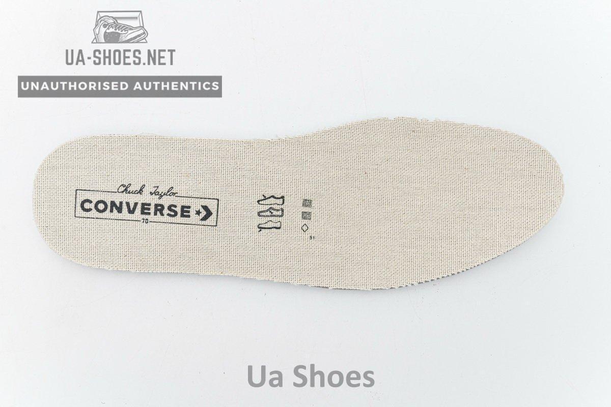 159623C Converse Chuck 70 HI Saddle Black Egret - Image 11