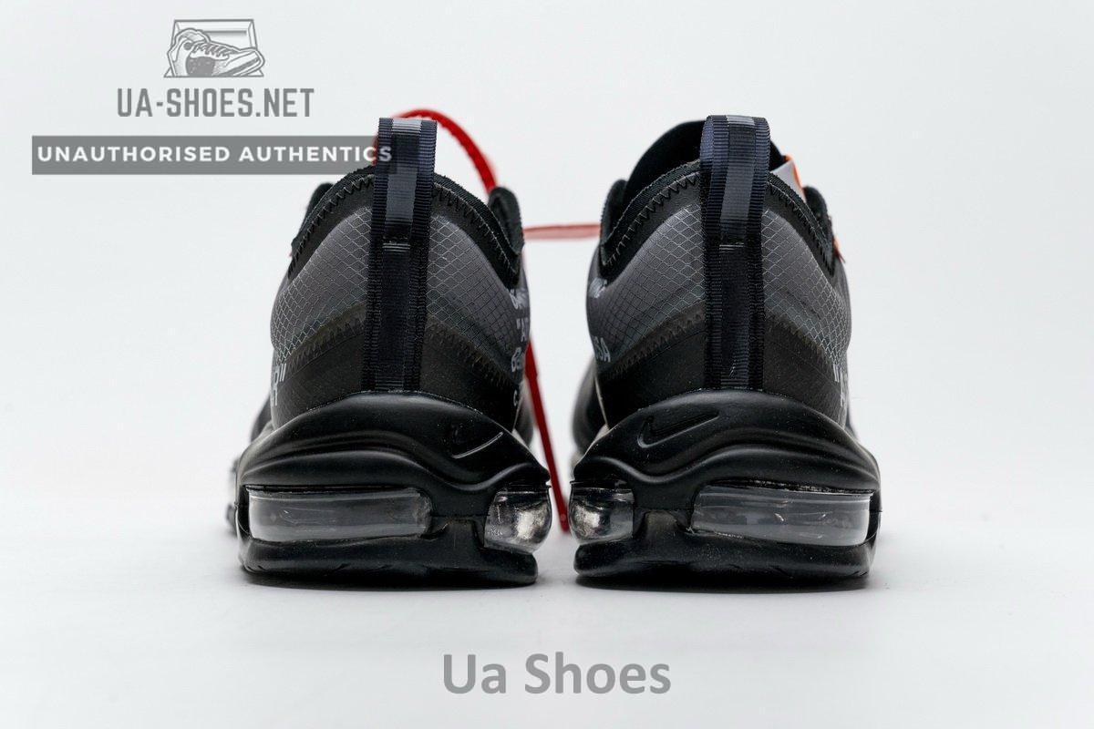 AJ4585-001 Off-White x Nike Air Max 97 All Black - Image 7