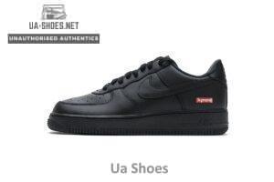 CU9225-001 Supreme x Nike Air Force 1 Low Black