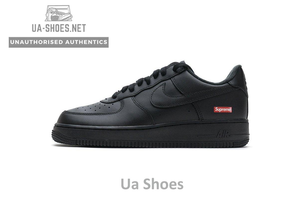 CU9225-001 Supreme x Nike Air Force 1 Low Black