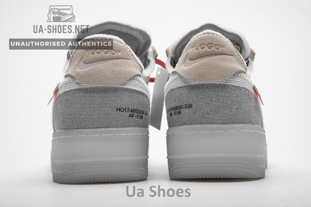 AO4606-100 OFF White X Air Force 1 Low White - Image 6