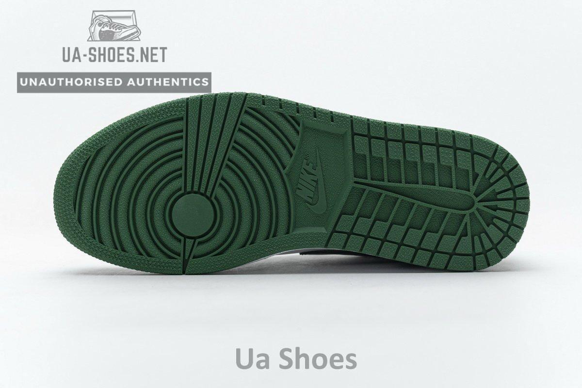 553558-301 Air Jordan 1 Low Pine Green - Image 9