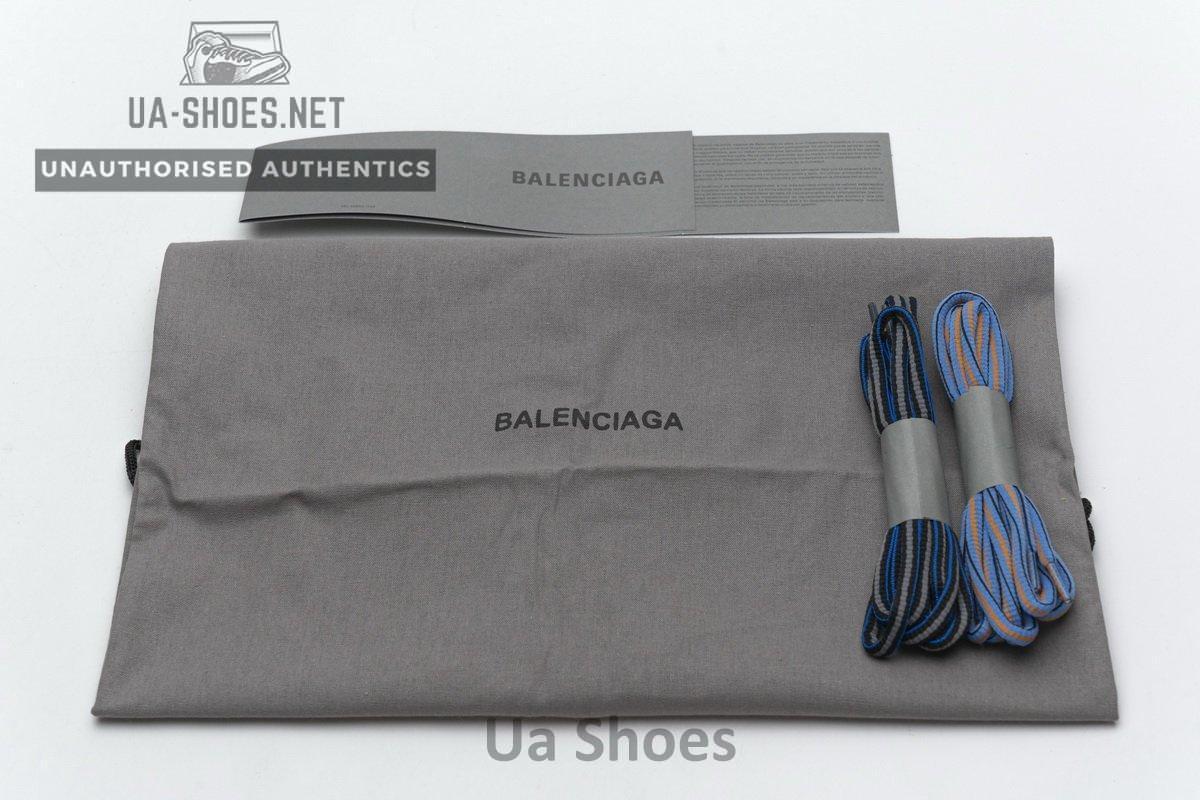 542436 W1GB7 7580 Balenciaga Tess S.Blue Orange - Image 11