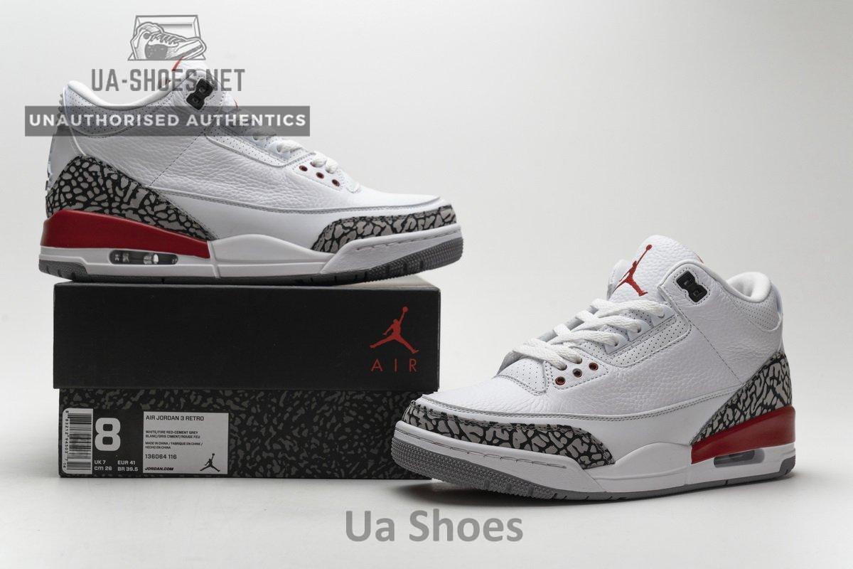 136064-116 Air Jordan 3 Retro Hall of Fame - Image 2