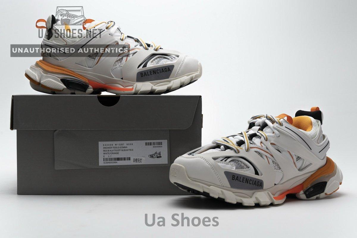 542436 W1GB7 9059 Balenciaga Tess S.White Orange - Image 2