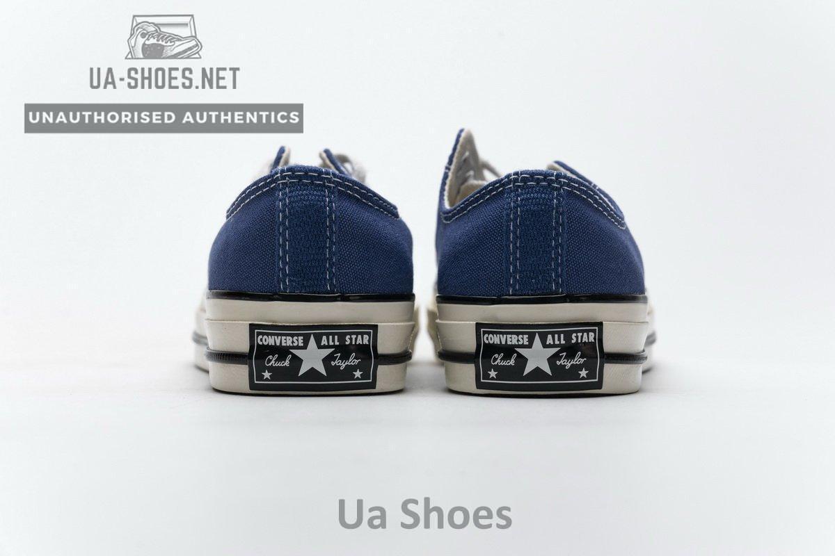 162064C Converse Chuck 70 OX True Navy Black Egret - Image 7