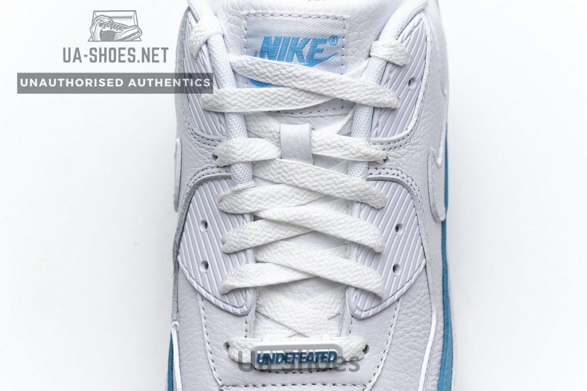 CJ7197-102 Undefeated x Nike Air Max 90 White Blue - Image 10