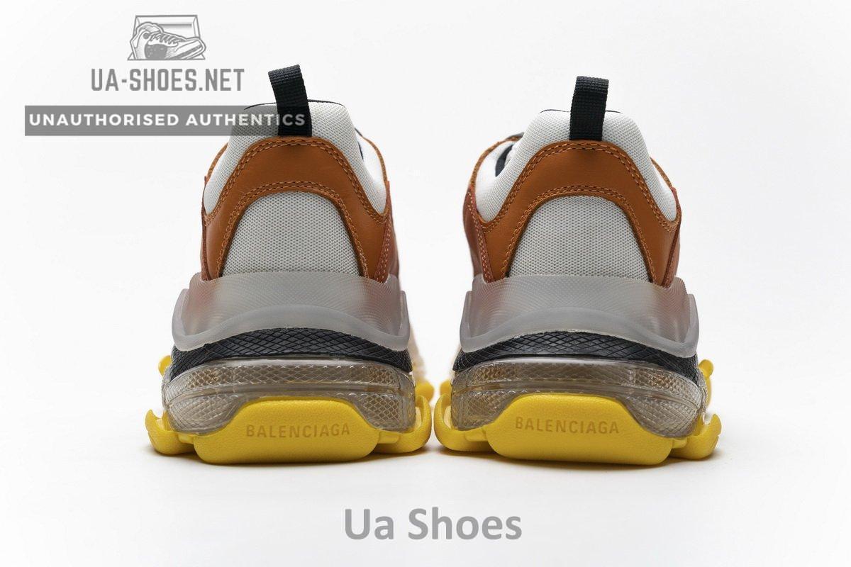 541624 W09E1 1766 Balenciaga Triple S Black Orange - Image 9