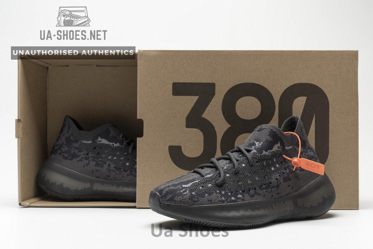FU8680 adidas Yeezy Boost 380 Black Grey Real Boost - Image 7