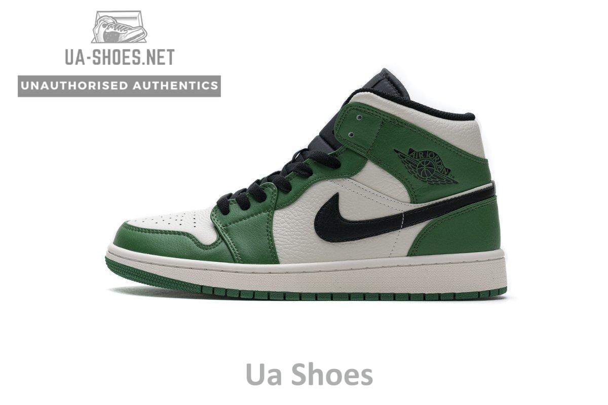 852542-301 Air Jordan 1 Mid Pine Green