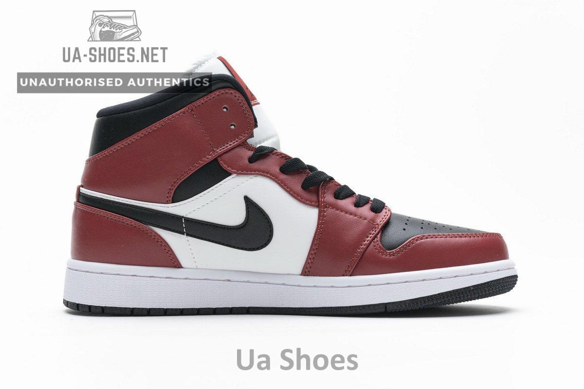 554725-069 Air Jordan 1 Mid Gym Red - Image 11