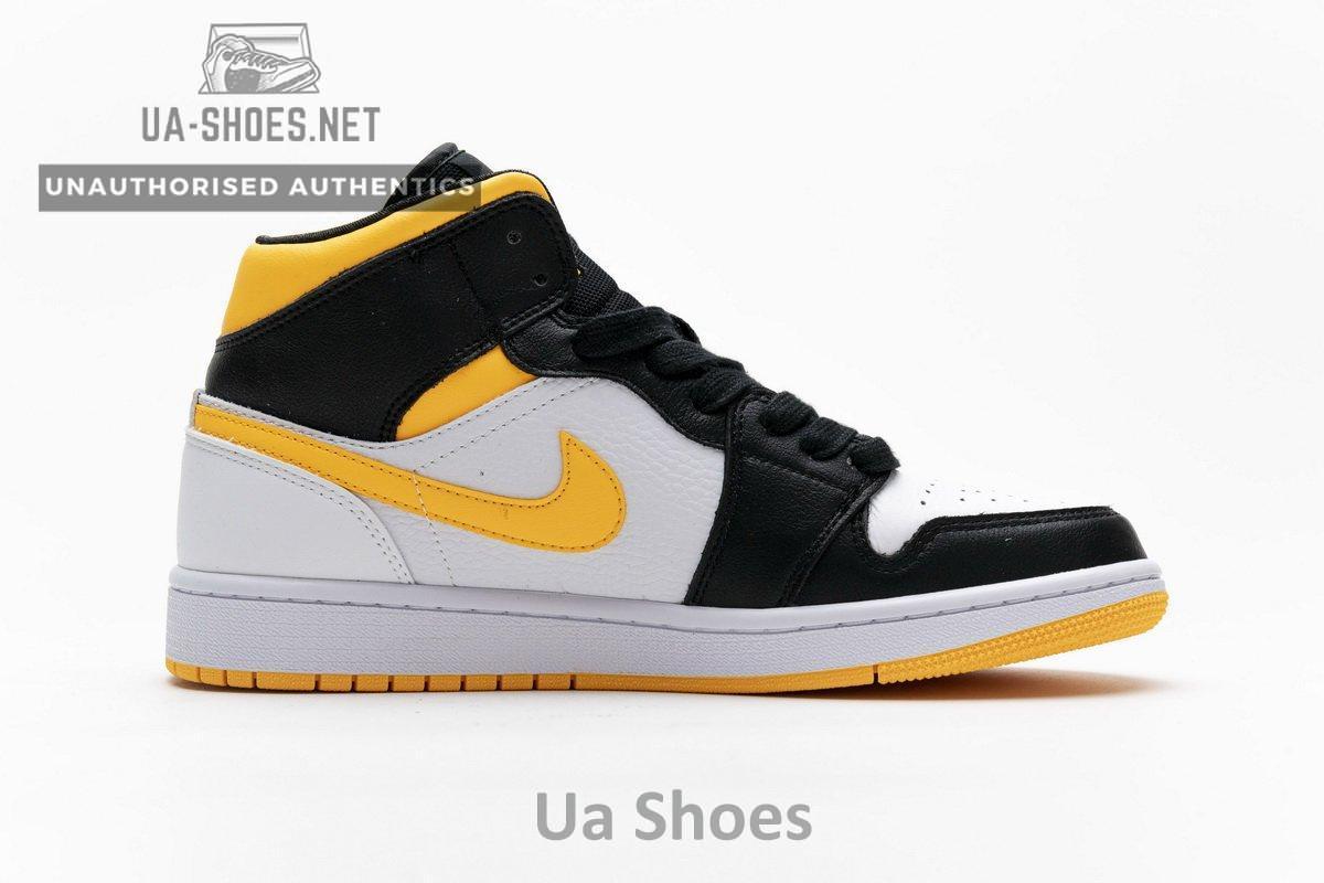 CV5276-107 Air Jordan 1 Mid SE Laser Orange Black - Image 10