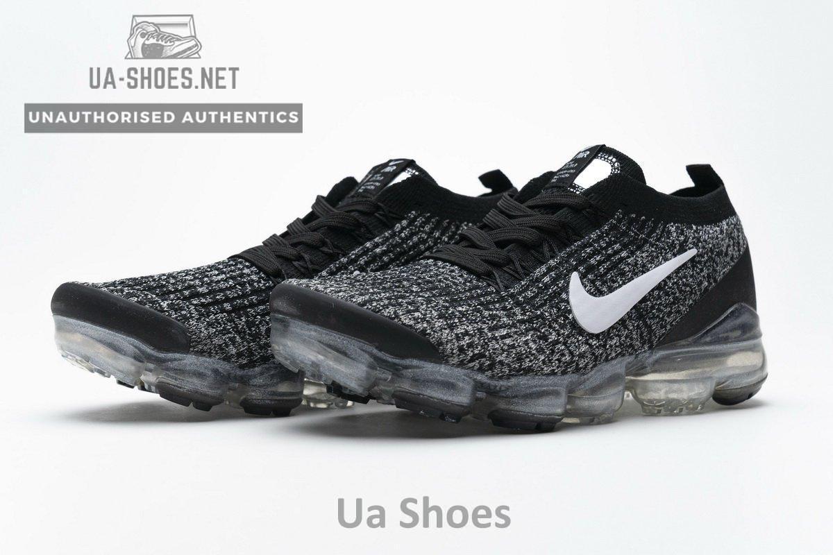 AJ6910-001 Nike Air Vapormax Flyknit 3 Black White - Image 8