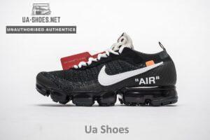 2018 1.0 AA3831-001 Off White x Nike Air VaporMax 2018 'All Black'