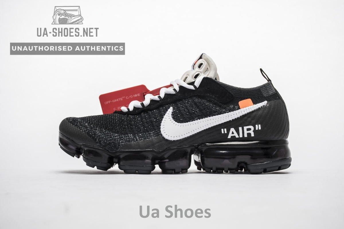 2018 1.0 AA3831-001 Off White x Nike Air VaporMax 2018 'All Black'