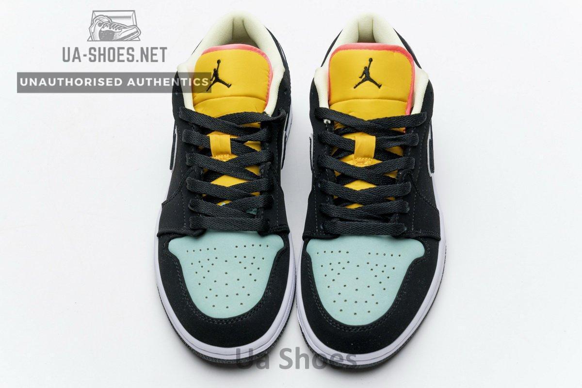 CK3022-013 Air Jordan 1 Low SE Pink Orange Blue - Image 4